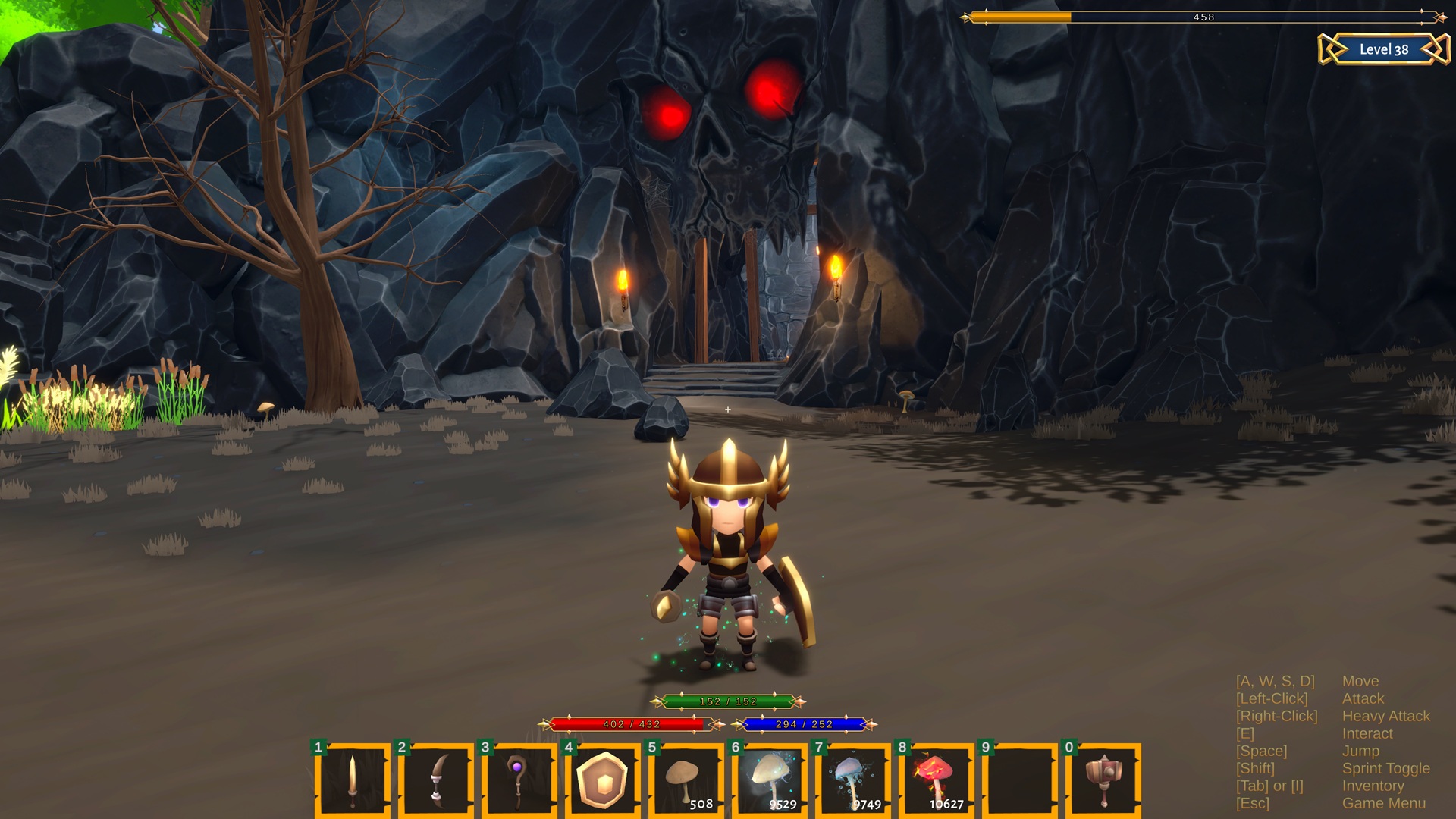 Shroomveil Dungeon Entrance