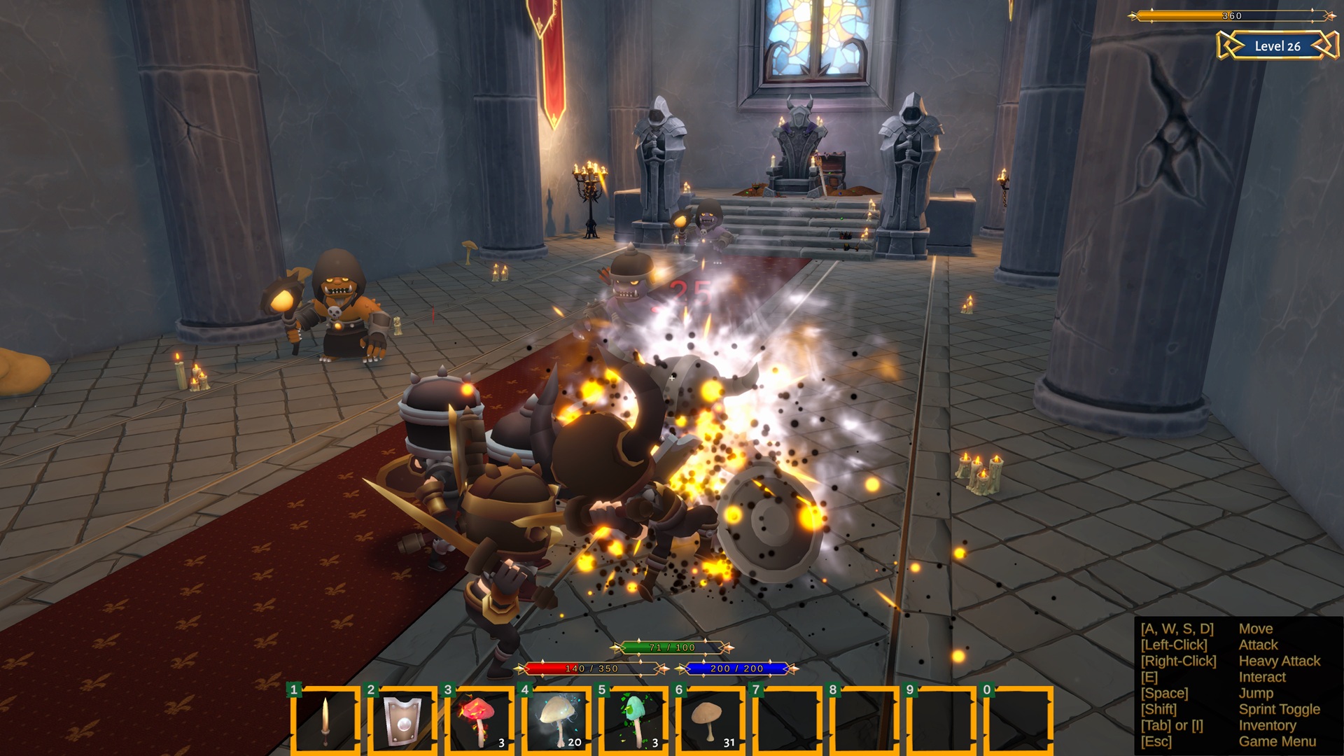 Shroomveil Dungeon Inside